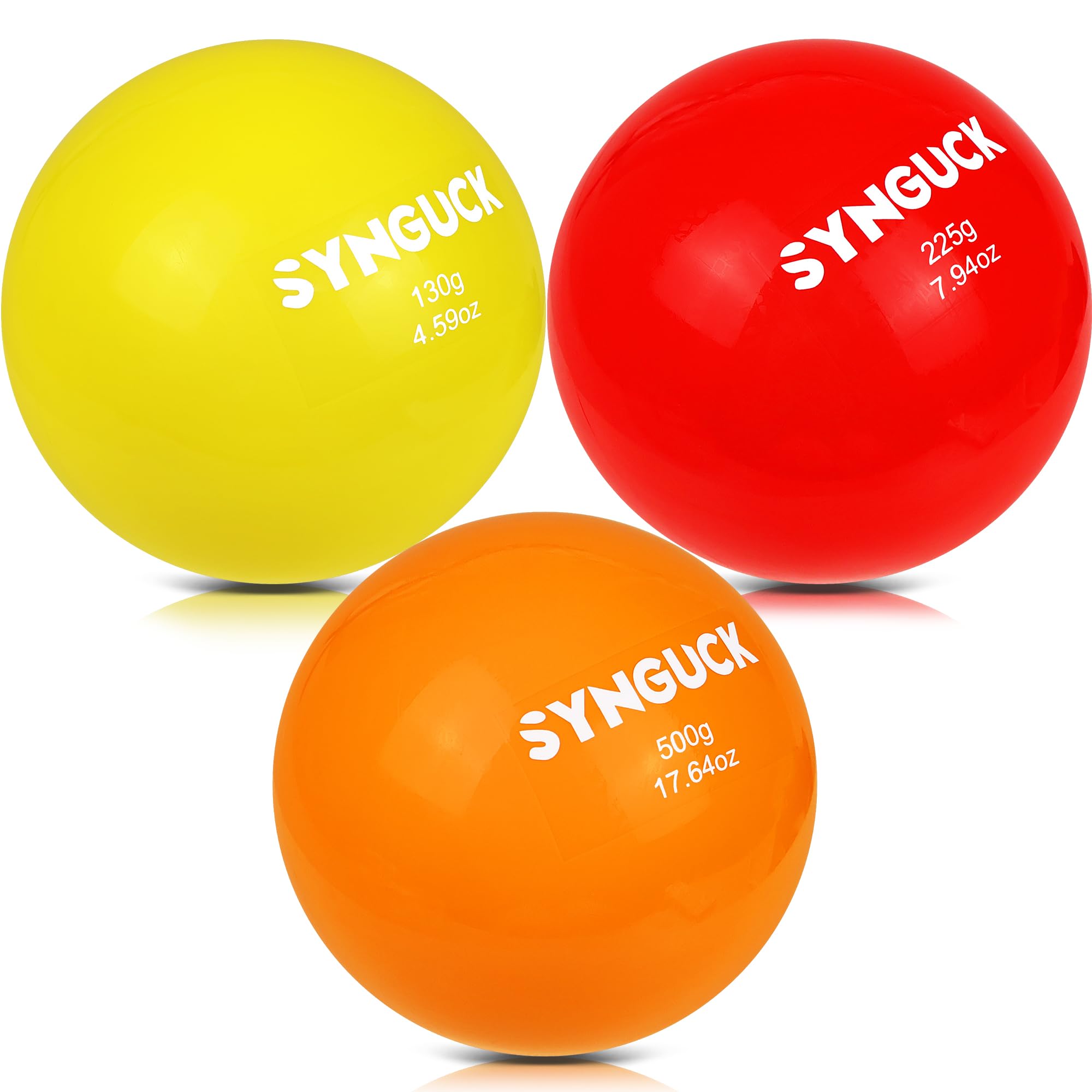 Amazon | SYNGUCK 3色 サンドボール セット野球 (130 225 500g) | 野球